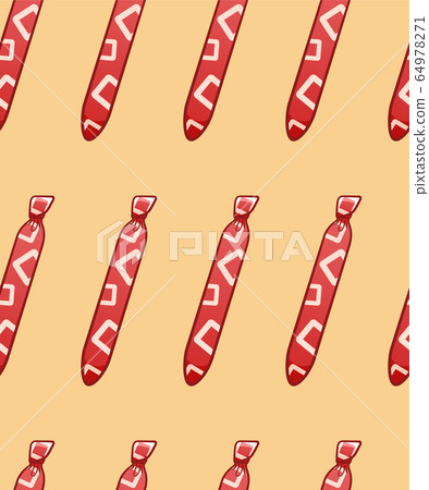 Red neckties with squares print seamless pattern Red neckties with squares print seamless pattern 64978271
