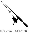 Spinning tackle facing left 64978785