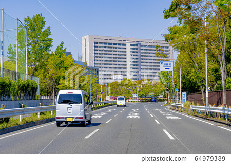 郊區道路圖像 郊區道路圖像 64979389