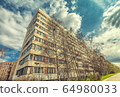 Residential Estate new district with skyscrapers 64980033