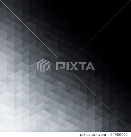 Black Grid Mosaic Background, Creative Design 64980601