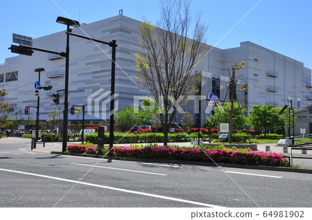 Townscape of Fujisawa City Terrace green Shonan and Tsujido north exit Odori near the intersection Townscape of Fujisawa City Terrace green Shonan and Tsujido north exit Odori near the intersection 64981902