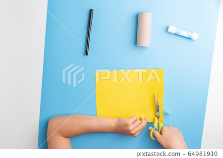 toilet paper roll craft for kids, children art project 64981910