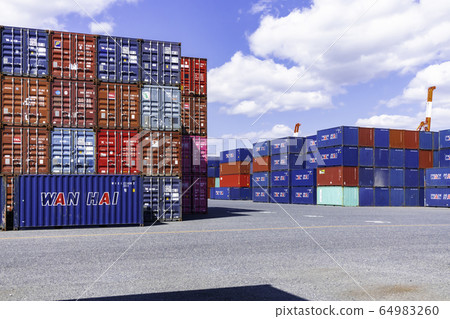 Mizushima Port International Container Terminal Container Kurashiki City, Okayama Prefecture Mizushima Port International Container Terminal Container Kurashiki City, Okayama Prefecture 64983260