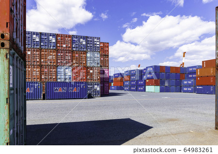 Mizushima Port International Container Terminal Container Kurashiki City, Okayama Prefecture Mizushima Port International Container Terminal Container Kurashiki City, Okayama Prefecture 64983261