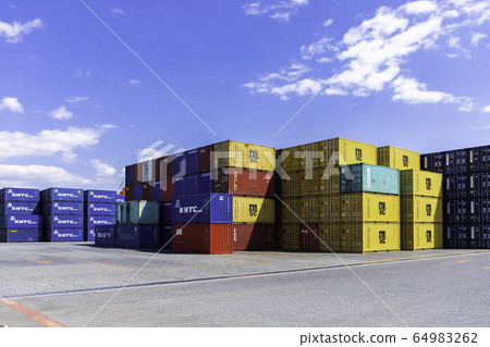Mizushima Port International Container Terminal Container Kurashiki City, Okayama Prefecture Mizushima Port International Container Terminal Container Kurashiki City, Okayama Prefecture 64983262