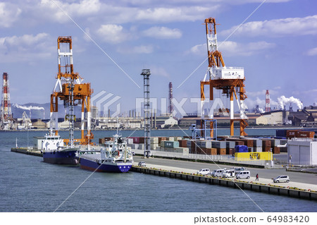 Mizushima Port International Container Terminal Kurashiki City, Okayama Prefecture 64983420