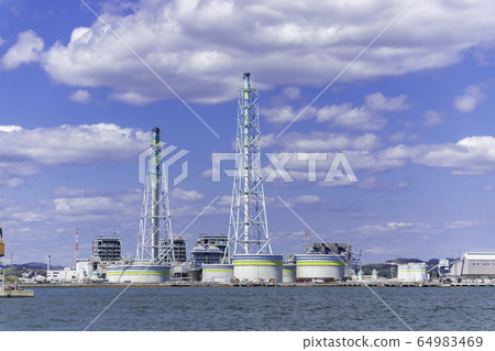 岡山縣倉敷市中國電力多摩島電站 64983469