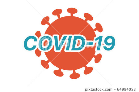 Corona virus icon vector image Corona virus icon vector image 64984058