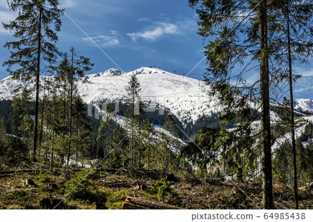 Chopok peak in Low Tatras mountains, Slovakia, Chopok peak in Low Tatras mountains, Slovakia, 64985438