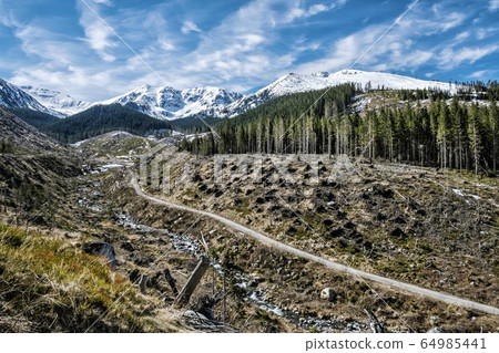 Chopok peak in Low Tatras mountains, Slovakia, Chopok peak in Low Tatras mountains, Slovakia, 64985441