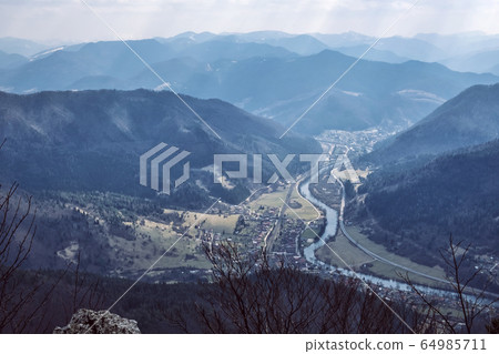 Big Fatra mountains and Stankovany from Sip peak, 64985711
