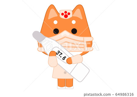 Dog nurse mask 64986316