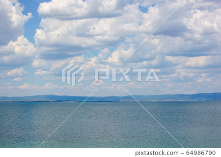 Beautiful sea view in Pomorie, Bulgaria Beautiful sea view in Pomorie, Bulgaria 64986790