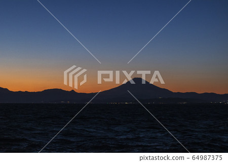 Fuji seen from Enoshima 64987375
