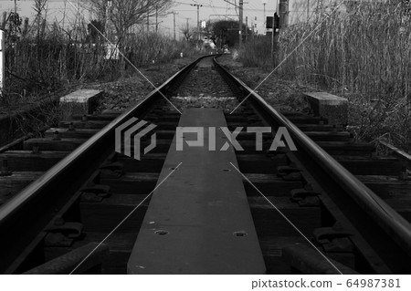 rail, railroads, rails 64987381