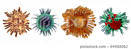 Coronavirus COVID-19 64988062