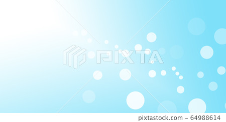 White light and white bokeh on blue background White light and white bokeh on blue background 64988614