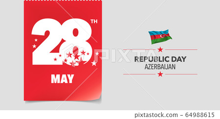 Azerbaijan republic day greeting card, banner, vector illustration Azerbaijan republic day greeting card, banner, vector illustration 64988615