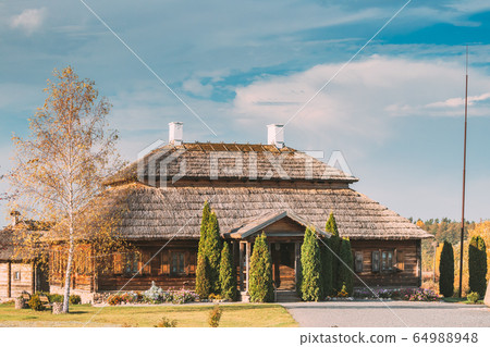 Kosava, Belarus. Memorial Museum-estate Of Tadeusz Kosciuszko. Famous Popular Historic Landmark House Of Andrew Thaddeus Bonaventure Kosciuszko 64988948