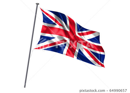 British flag pole icon British flag pole icon 64990657