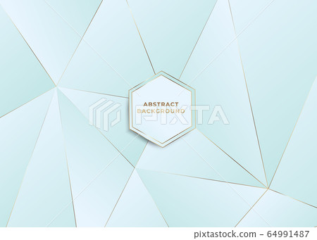 Polygon abstract background 64991487