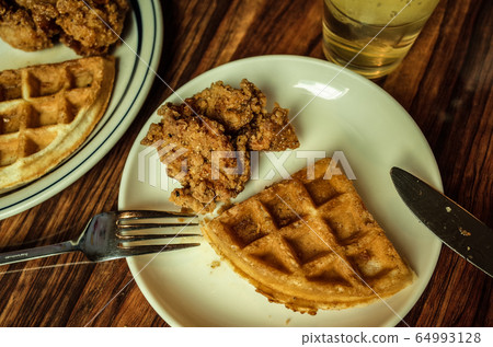 Waffle chicken Waffle chicken 64993128