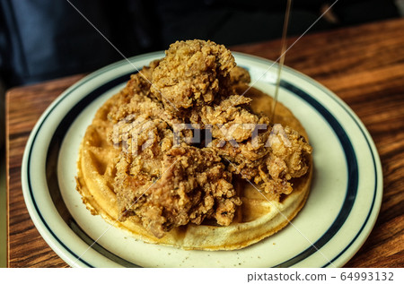 Waffle chicken Waffle chicken 64993132