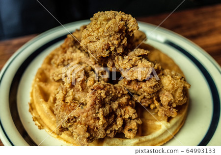 Waffle chicken Waffle chicken 64993133