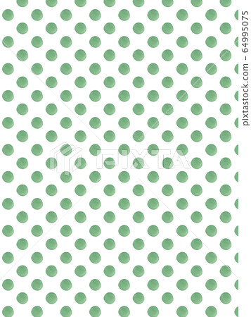 Polka dot pattern green Polka dot pattern green 64995075