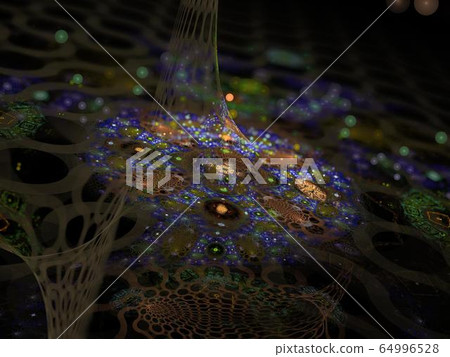 Imaginatory fractal background Image 64996528