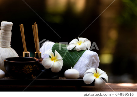 Spa beauty massage healthy wellness background. - Stock Photo [64999516] -  PIXTA