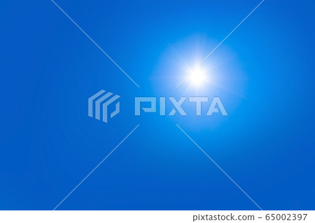 Sun and blue sky Sun and blue sky 65002397
