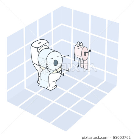 two toilet paper rolls in the toilet two toilet paper rolls in the toilet 65003761