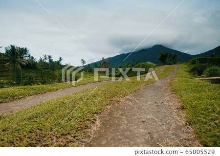 Country road in the mountains 65005529