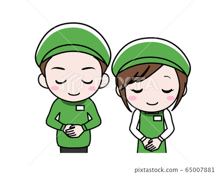 Supermarket clerk Supermarket clerk 65007881