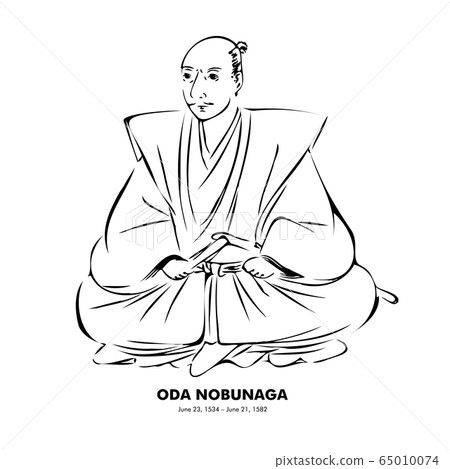 織田信長(1534 – 1582)歷史人物書法風格插圖 織田信長(1534 – 1582)歷史人物書法風格插圖 65010074