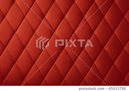 Red leather upholstery background texture Red leather upholstery background texture 65013790