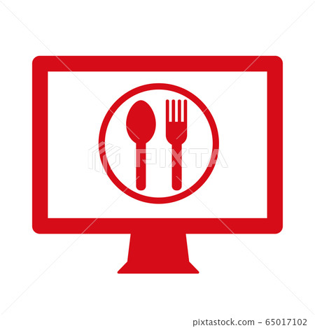 Delivery icon (desktop computer) Delivery icon (desktop computer) 65017102