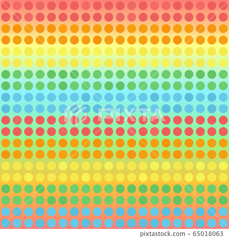 Glowing striped polka dot pattern. Seamless vector - Stock Illustration ...