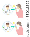 Smartphone medical treatment Doctor and patient 65018892