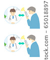 Smartphone medical treatment Doctor and patient 65018897