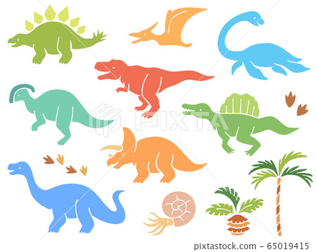 恐龍圖圖標集 65019415