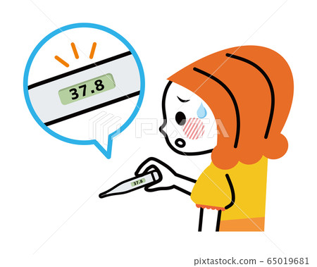 Slight fever female 65019681