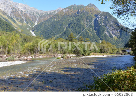 Kamikochi Azusawa和Hodaka山脈 Kamikochi Azusawa和Hodaka山脈 65022868