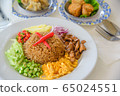 Rice Mixed with Shrimp paste. 65024551