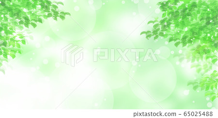 清新綠色陽光背景素材 清新綠色陽光背景素材 65025488