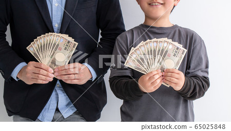 父母子女有100,000日元的福利Smile Smile money日本 65025848