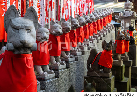 豐川稻荷東京都院，三神approach的狐狸 65025920
