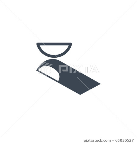 Contact Lenses related vector glyph icon. Contact Lenses related vector glyph icon. 65030527